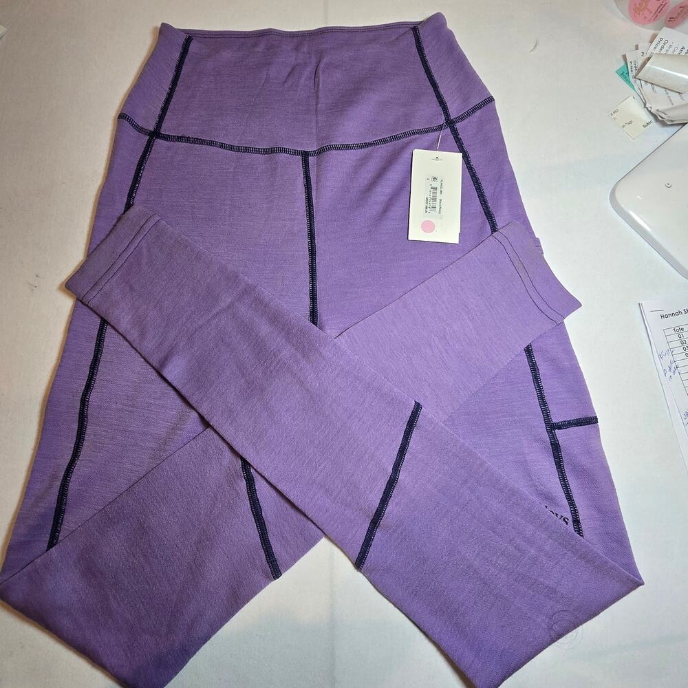NWT Halfdays Hallie Merino Leggings Merino Bamboo - Picture 4 of 8
